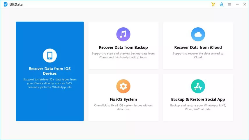 Recover data from iPhone